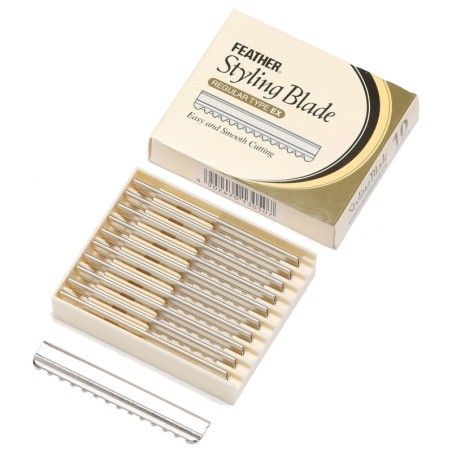 CAIXA 10 FULLES FEATHER STYLING RAZOR