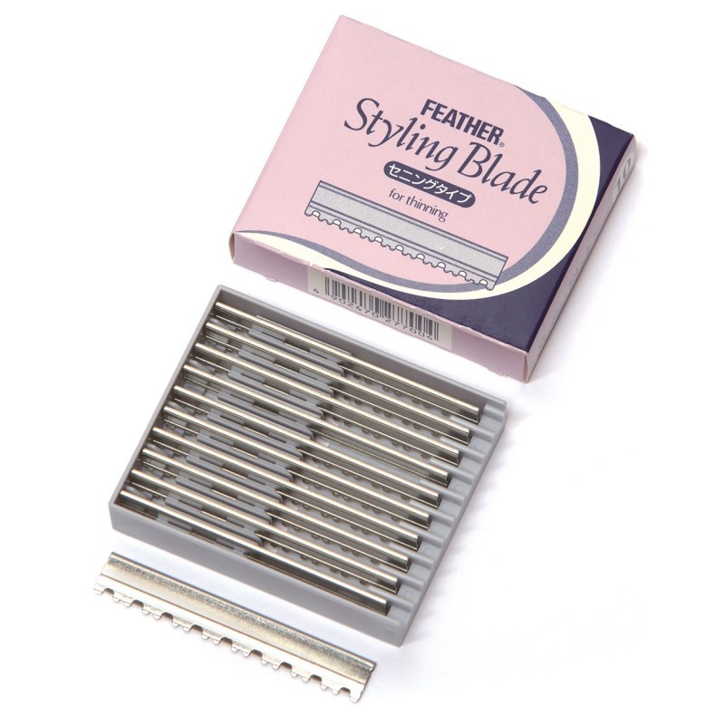 CAIXA 10 FULLES FEATHER STYLING RAZOR-W