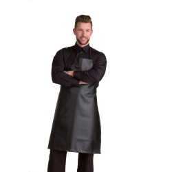 DAVANTAL MODEL 31803151 PELL SINTÈTICA NEGRE TALLA ÚNICA