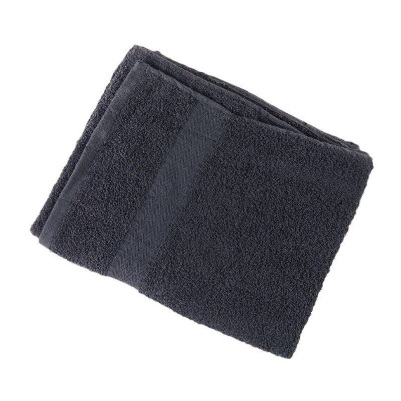 TOVALLOLA 100% COTÓ 50X90 380 GRS/M2 NEGRA