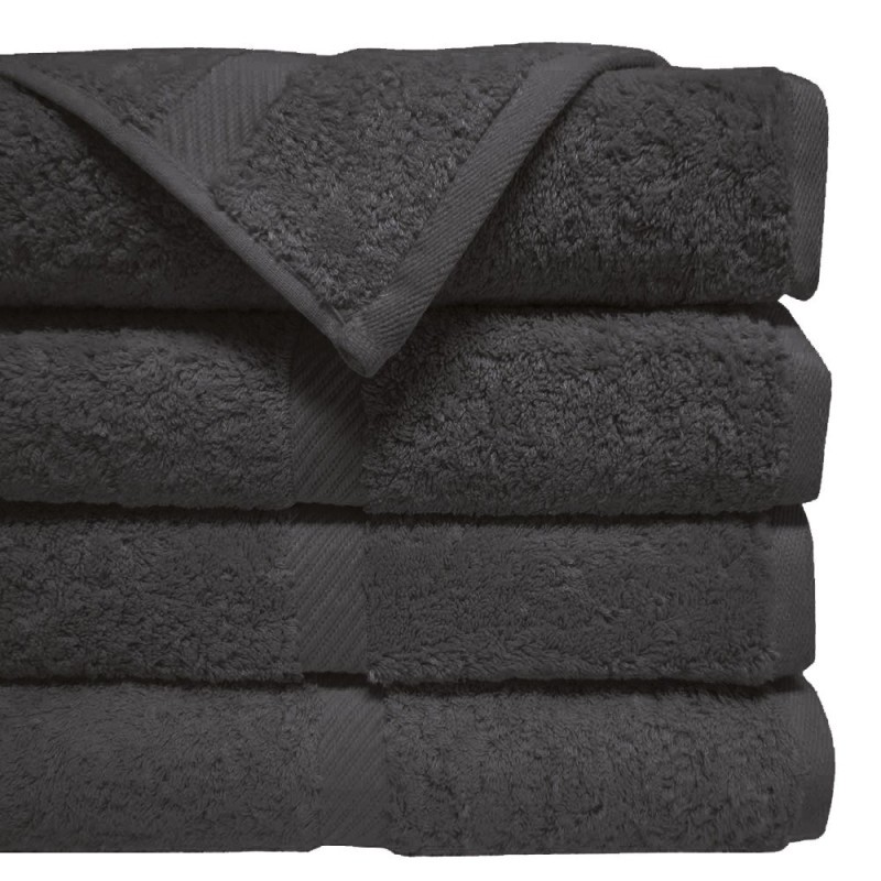 TOVALLOLA 100% COTÓ 40X80 NEGRA RESISTENT AL LLEIXIU