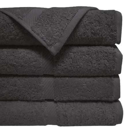TOVALLOLA 100% COTÓ 40X80 NEGRA RESISTENT AL LLEIXIU