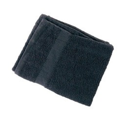 TOVALLOLA 50X90 NEGRE RESISTENT AL LLEIXIU 100% COTÓ