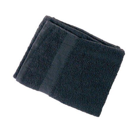 TOVALLOLA 50X90 NEGRE RESISTENT AL LLEIXIU 100% COTÓ
