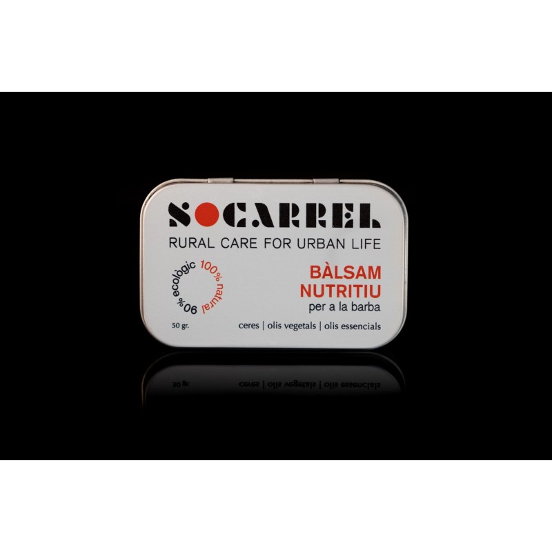 Bálsamo nutritivo para barba y bigote Socarrel