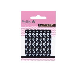 ADHESIUS 3D FLORS BLANQUES NAIL ART