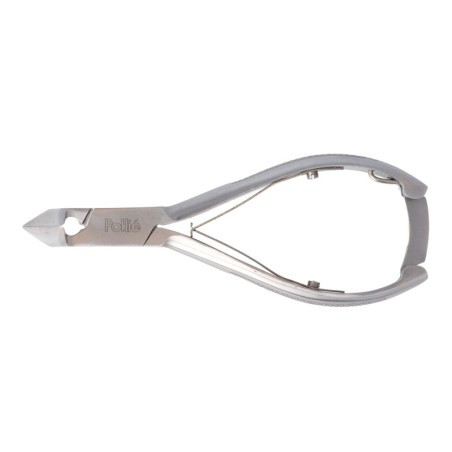 ALICATE PEDICURA OBLIQUA DOBLE MOLLA 14CM