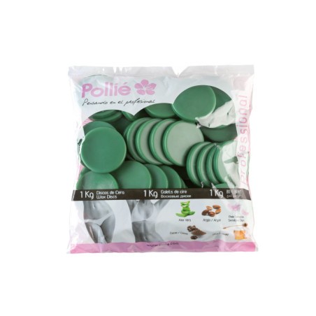 BOSSA 1KG. DISCS CERA VERDA ÀLOE VERA