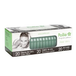 CAIXA 20 DISCS DE CERA ÀLOE VERA