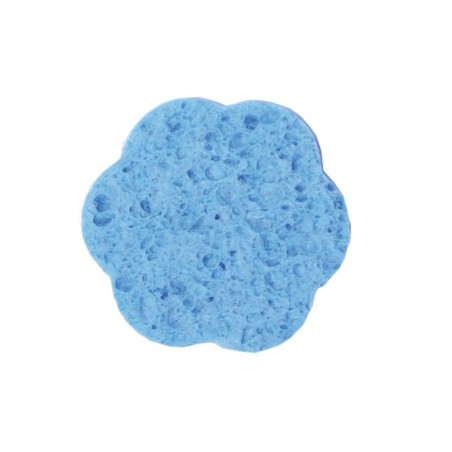 ESPONJA BLAVA DESMAQUILLATGE CEL·LULOSA 70MM A GRANEL
