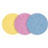 PACK DE 12 UNITATS ESPONJA DESMAQUILLATGE CEL·LULOSA 90MM