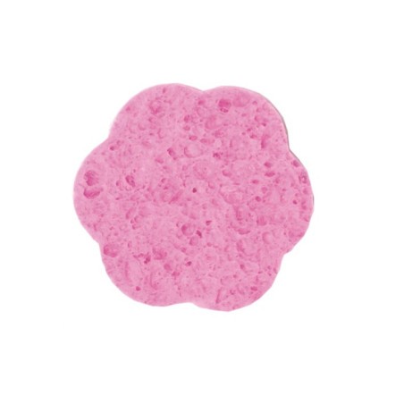 ESPONJA ROSA DESMAQUILLATGE CEL·LULOSA 70MM A GRANEL