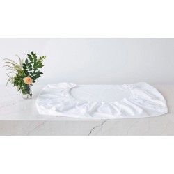FUNDA LLITERA TERGAL BLANCA 60X190CM