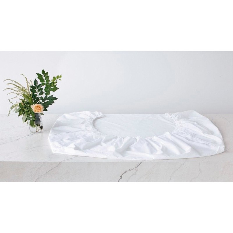 FUNDA LLITERA TERGAL BLANCA 60X190CM