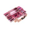 MALETA ALUMINI MAQUILLATGE ROSA GOLD 35X23