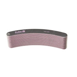 PACK 12 LLIMES 100/180 NEGRA CORBA ACOLXADA