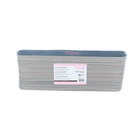 PACK 50 LLIMES AMERICANA NEGRA 178MM