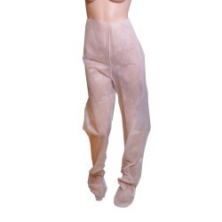 PANTALÓ PRESOTERÀPIA PLÀSTIC SENSE ELÀSTIC BLANC