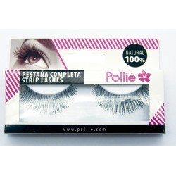 PESTANYES POLLIÉ 12 NEGRES 100% NATURAL