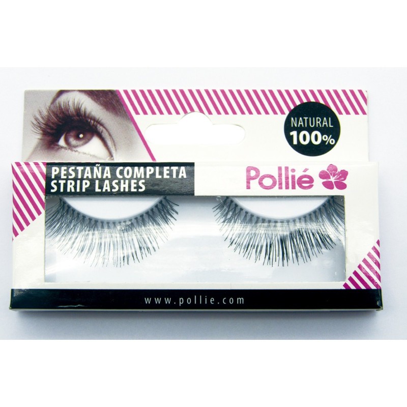 PESTANYES POLLIÉ 12 NEGRES 100% NATURAL