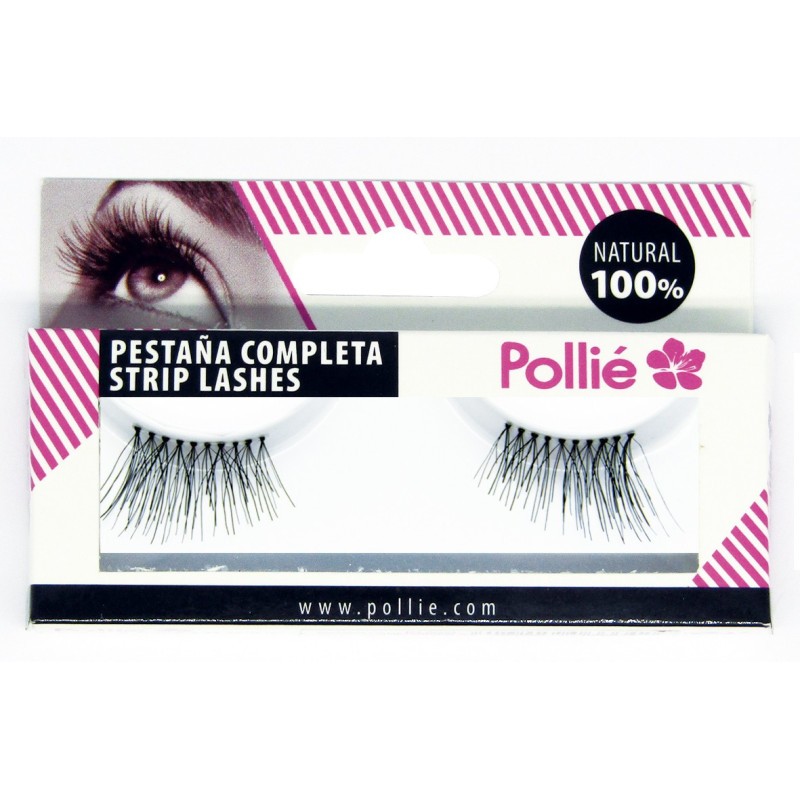 PESTANYES POLLIÉ 18 NEGRES 100% NATURAL