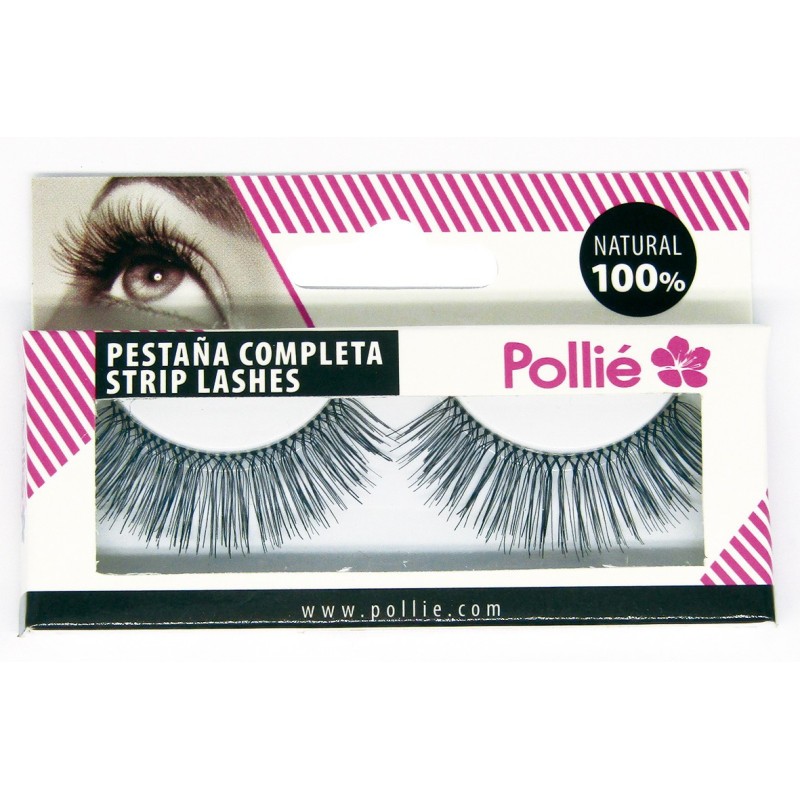 PESTANYES POLLIÉ 8 NEGRES 100% NATURAL