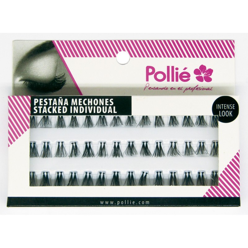 PESTANYES POLLIÉ INDIVIDUAL DUO CURTES NEGRES