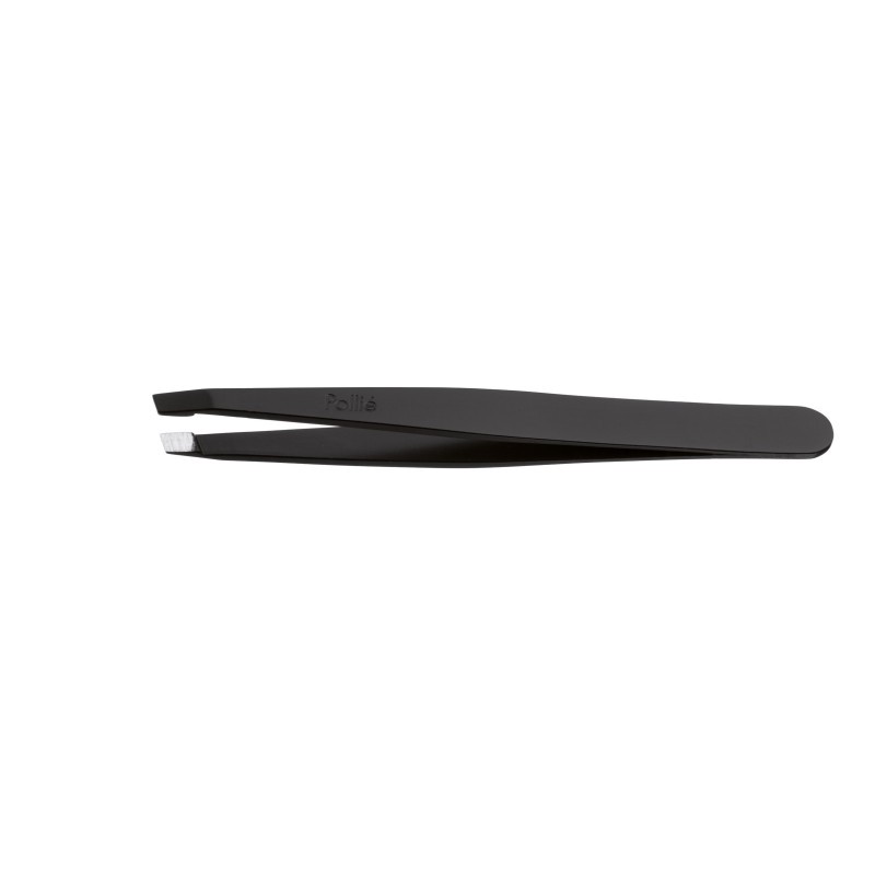 PINÇA DEPILAR INOX. NEGRA 9 CM