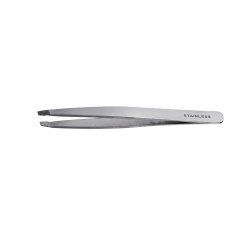 PINÇA DEPILAR INOX. PUNTA OBLIQUA 9