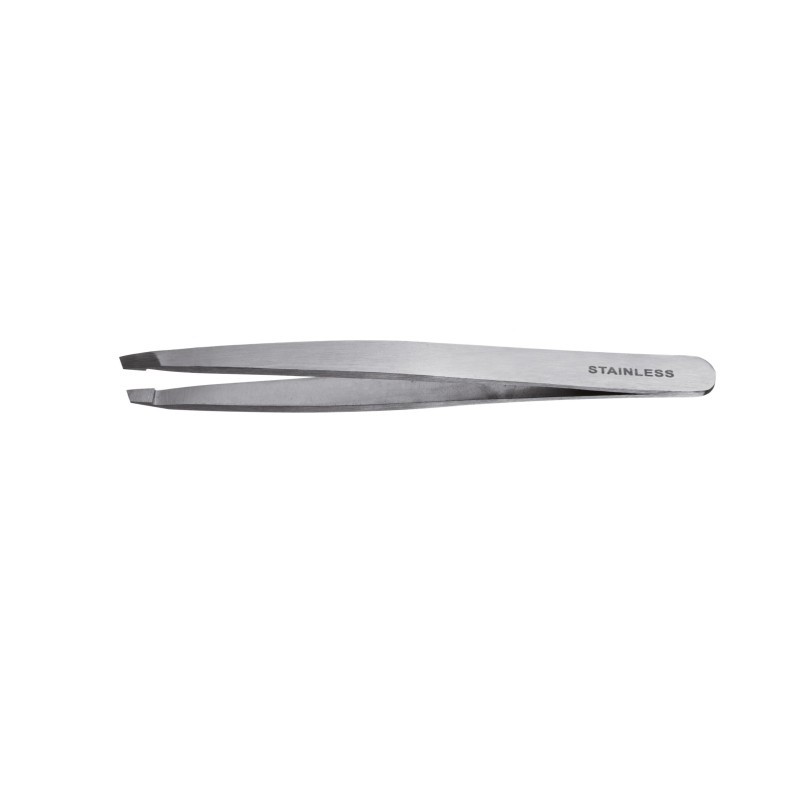 PINÇA DEPILAR INOX. PUNTA OBLIQUA 9