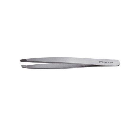 PINÇA DEPILAR INOX. PUNTA OBLIQUA 9
