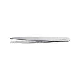 PINÇA DEPILAR INOX. PUNTA RECTA 9