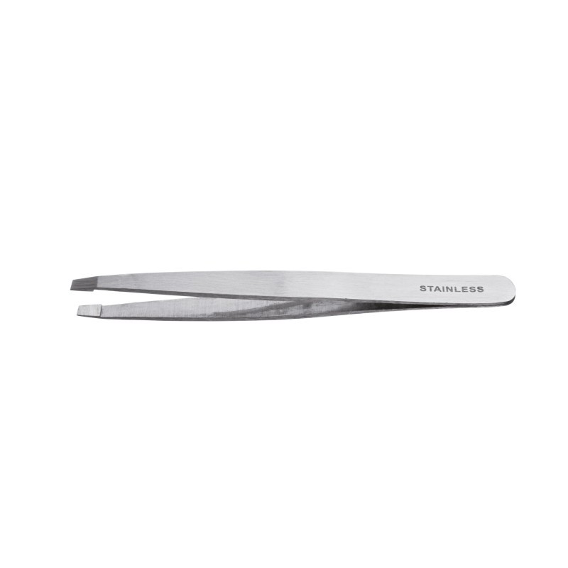 PINÇA DEPILAR INOX. PUNTA RECTA 9