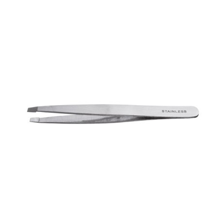 PINÇA DEPILAR INOX. PUNTA RECTA 9