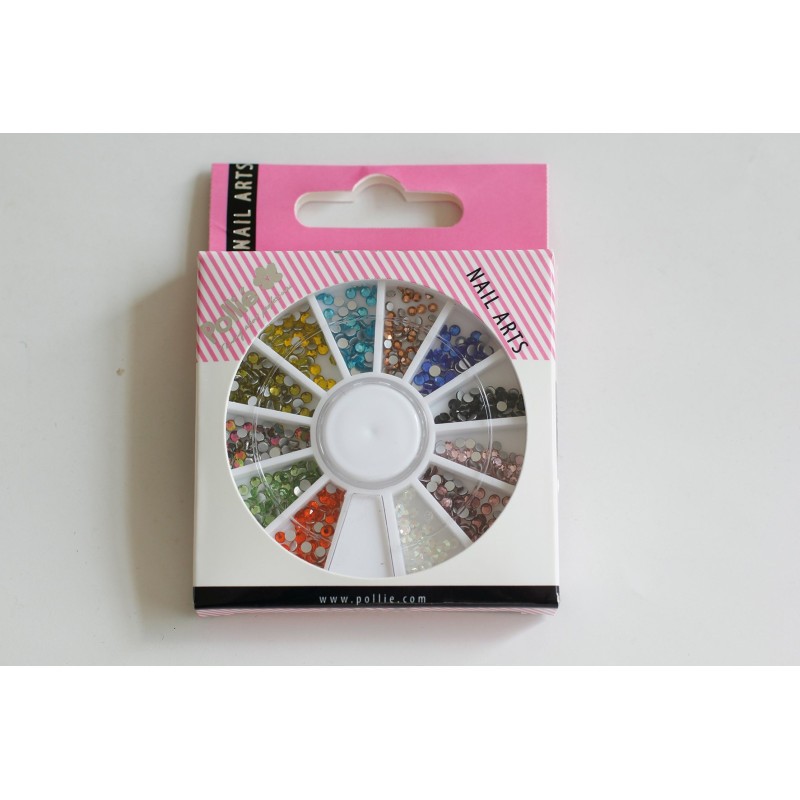 STRASS RHINESTONES NAIL ART RODA 600 UNITATS