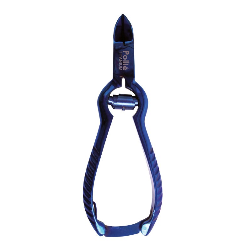 TALLA UNGLES PEDICURA TANCAMENT 14CM. BLAU TITANI