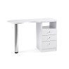 TAULA MANICURA FUSTA BLANCA 121X51X77CM