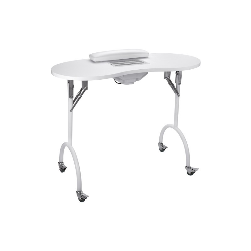 TAULA MANICURA PLEGABLE AMB ASPIRADOR 100X44X79CM