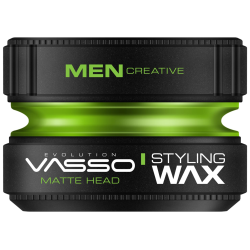 VASSO HAIR STYLING WAX MATTE HEAD 150ML