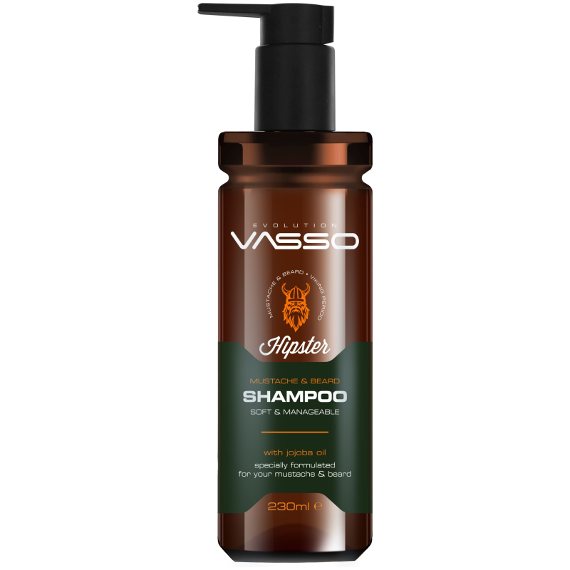 VASSO BEARD & MUSTACHE SHAMPOO 260ML