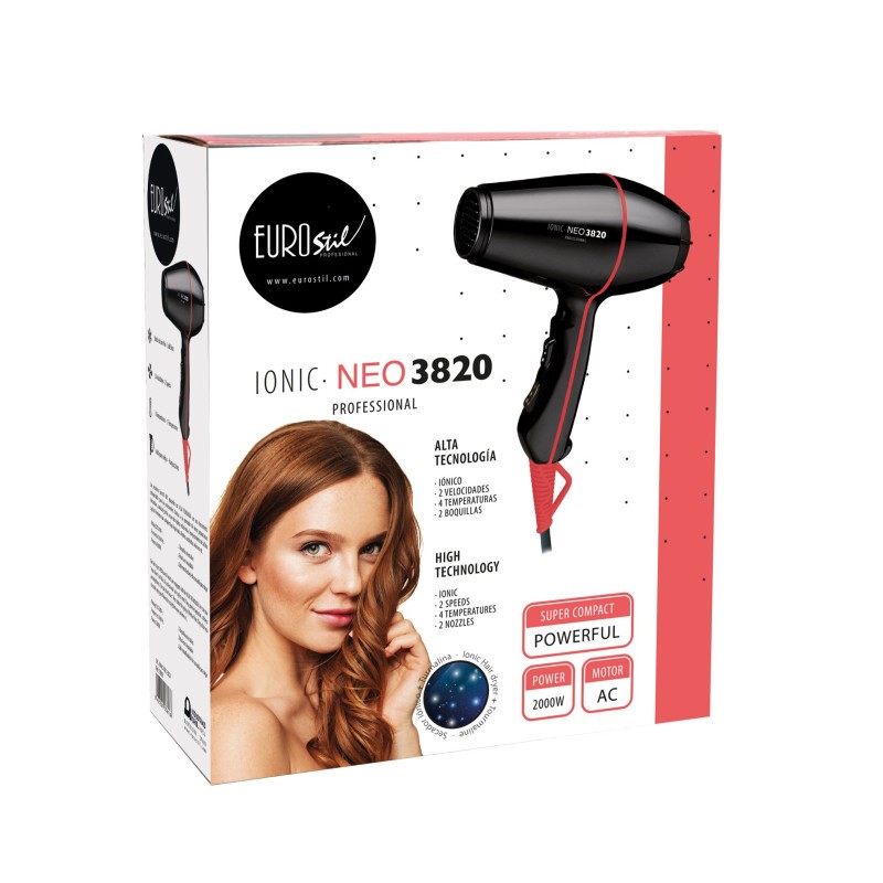 ASSECADOR MICRO NEO 3820 IÒNIC+TURMALINA AMB DIFUSOR