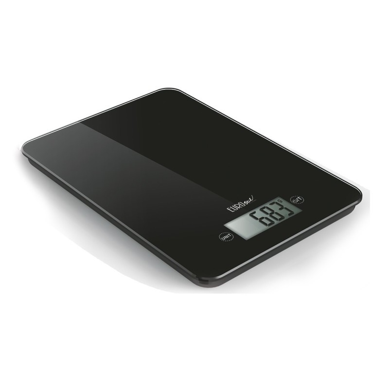 BALANÇA DIGITAL NEGRA RECTANGULAR 5 KG.(1 GRAM)