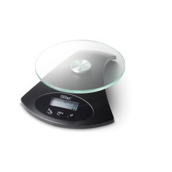 BALANÇA DIGITAL NEGRA MAT 5 KG.(1 GRAM)