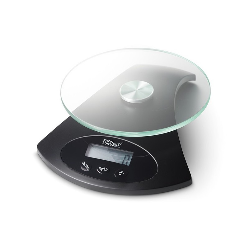 BALANÇA DIGITAL NEGRA MAT 5 KG.(1 GRAM)