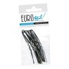 PACK DE 12 UNITATS BOSSA 10 FORQUETES BRONZE CORBADES MONYO ONDULADES 75MM