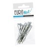 PACK DE 12 UNITATS BOSSA 12 FORQUETES BRONZE ADORN PERLA