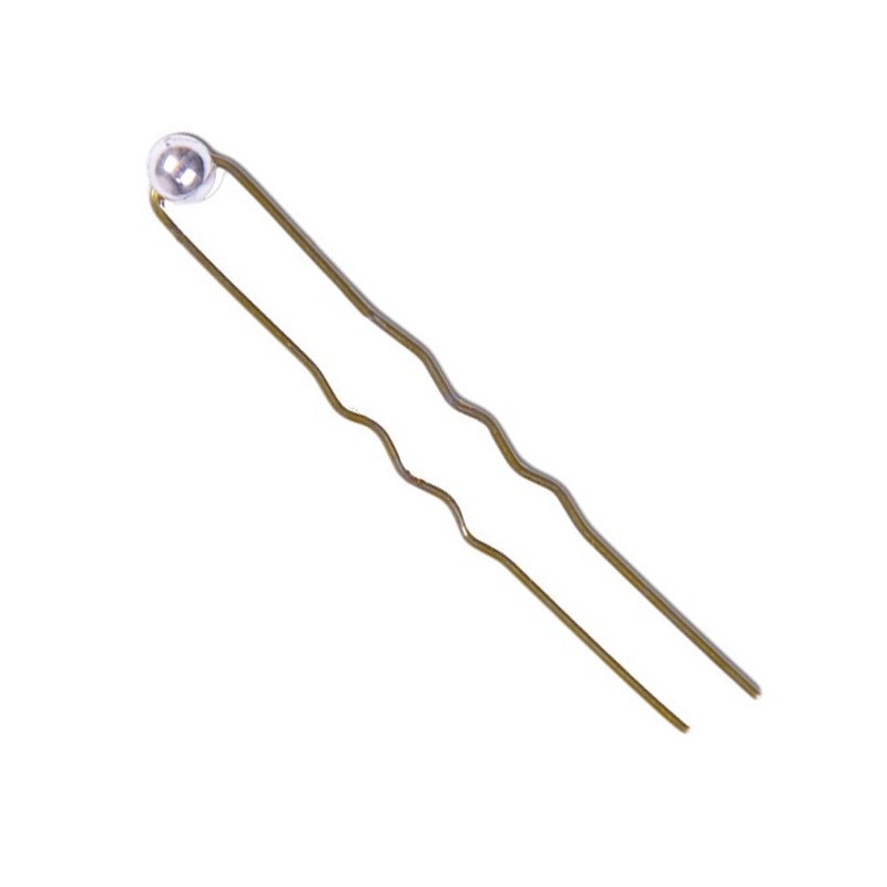 BOSSA 12 FORQUETES BRONZE ADORN PERLA PLATEJADA