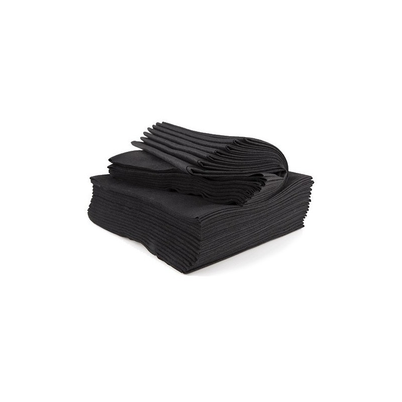 BOSSA 25 TOVALLOLES NEGRES 40X80 SUPER ABSORBENTS SPUNLANCE