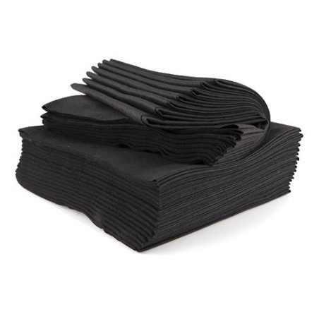 BOSSA 25 TOVALLOLES NEGRES 40X80 SUPER ABSORBENTS SPUNLANCE