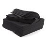 BOSSA 25 TOVALLOLS NEGRES 40X80 SUPER ABSORBENTS SPUNLANCE
